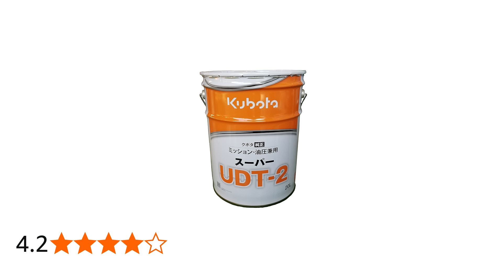 Amazon.co.jp: クボタ ミッションオイル 純オイル 20L缶 スーパーUDT2