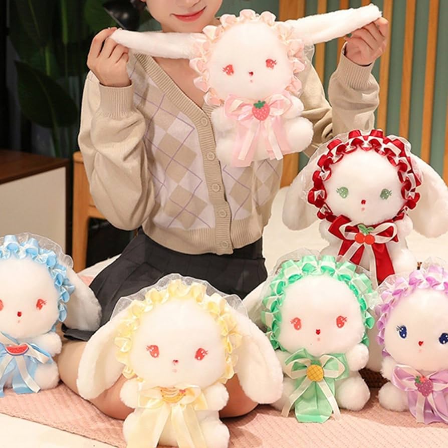 Amazon.co.jp: うさぎ ロリータ風 縫いぐるみ 縫い包み ヘッドドレス