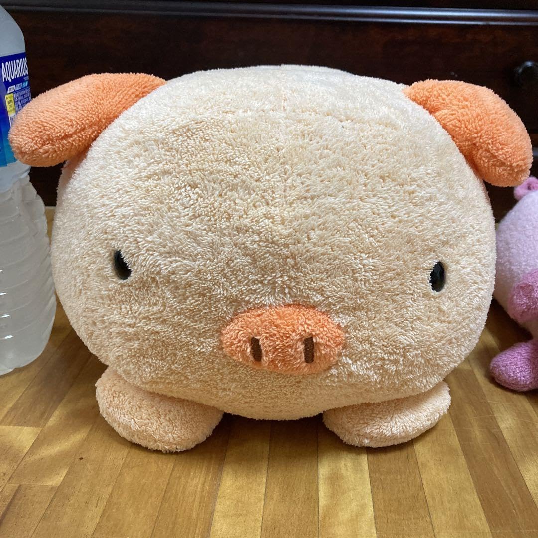 Amazon.co.jp: ぶた ぬいぐるみ 2体セット 株式会社まつもと ぬくまろ