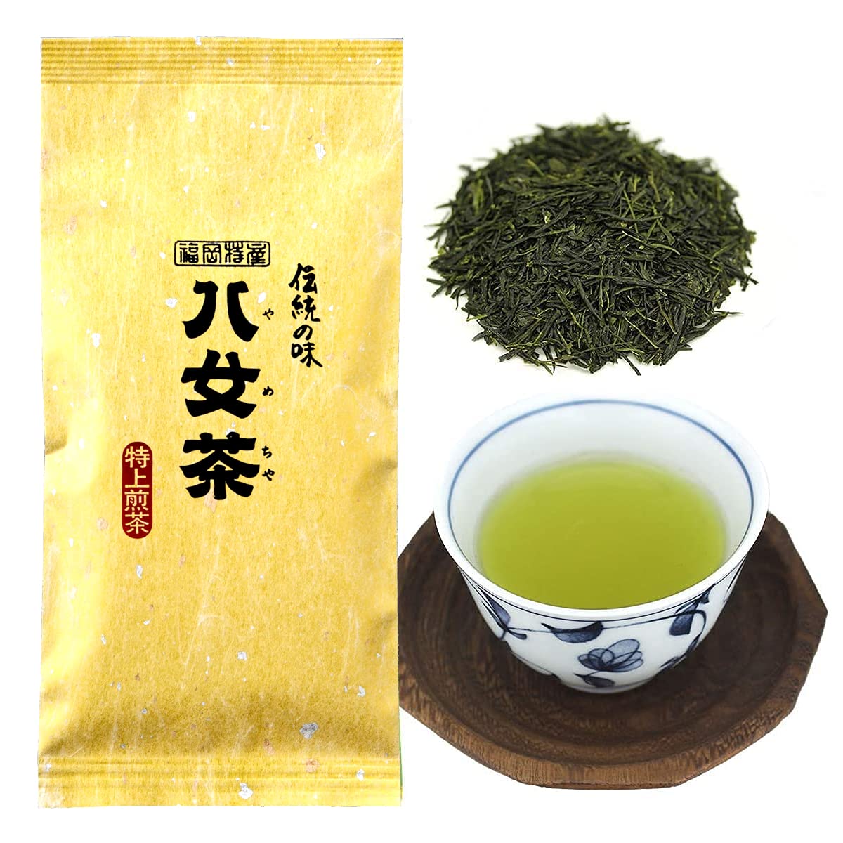 八女茶，緑茶(特上煎茶)1000円10袋 aiminaです 八女茶，緑茶(特上煎茶