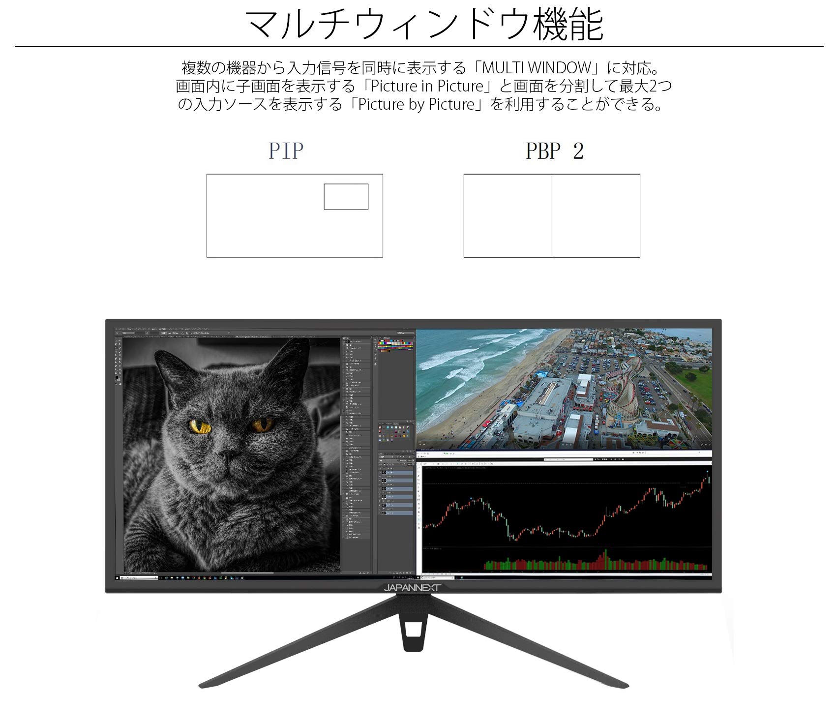 Amazon.co.jp: JAPANNEXT JN-VG34100UWQHDR 34 Inch HDR Compatible