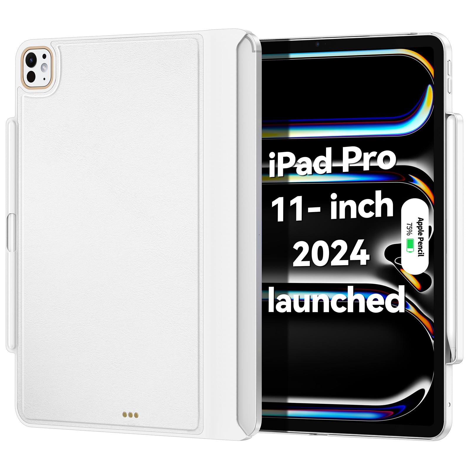 Amazon.com: Magic-Keyboard Compatible Case for iPad Pro 11 inch M4