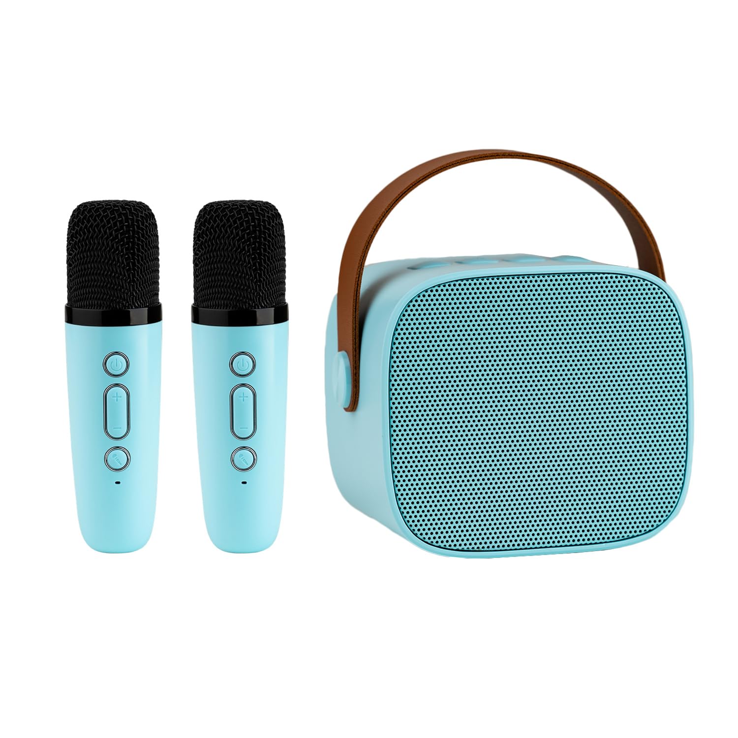 Amazon.co.jp: Smaly 2024新型ミニカラオケセット ブルー SM-KM200