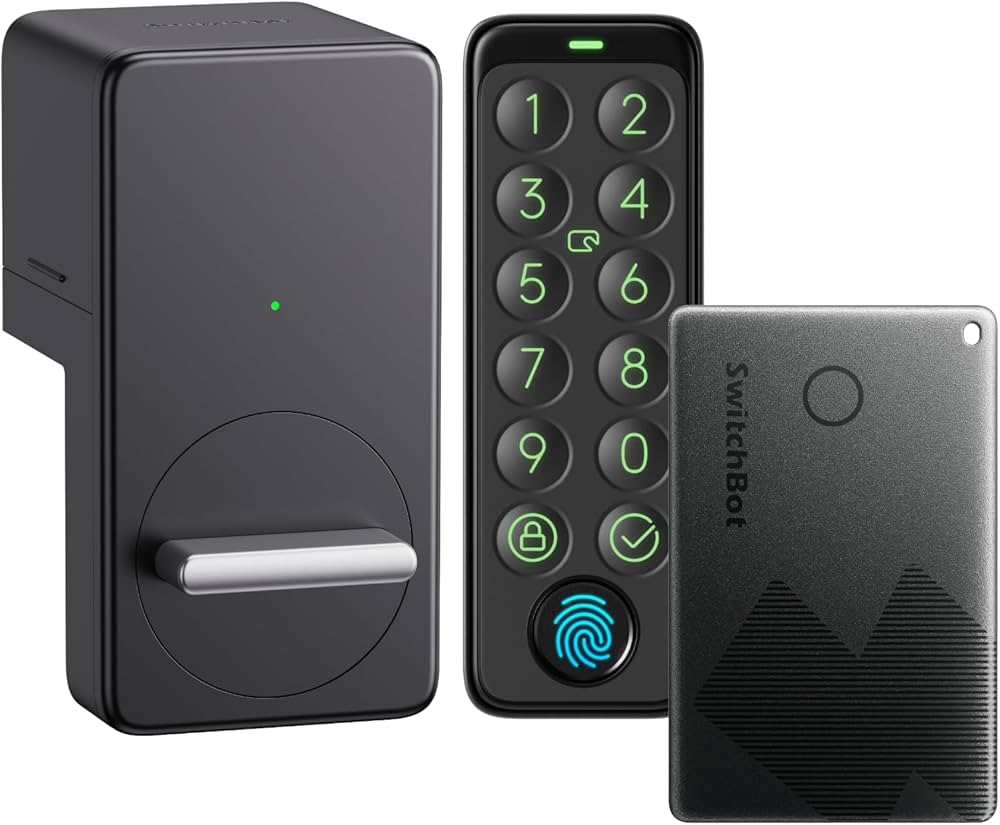 Amazon.co.jp: 【セット買い】SwitchBot スマートロック 指紋認証