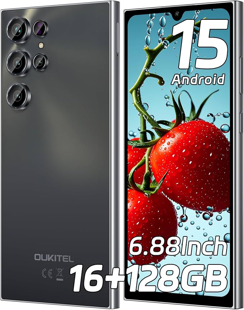 Amazon.com: OUKITEL C61 Unlocked Cell Phone 2025- Android 15, 6.88