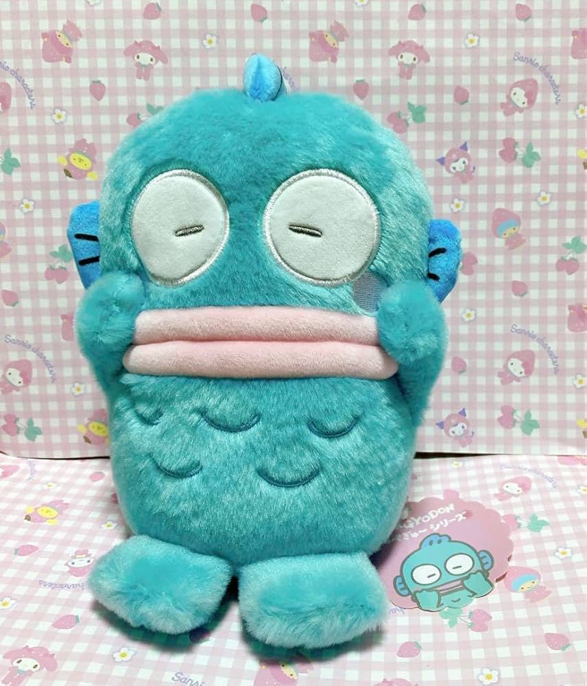 Amazon.co.jp: サン リオ むにゅぐるみ ハンギョドン ほっぺぎゅ