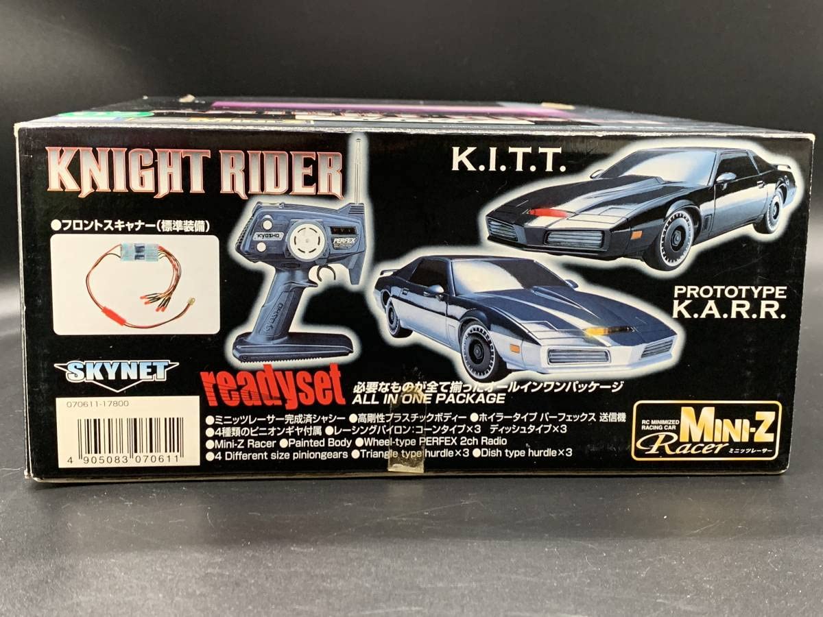 KNIGHT RIDER フロントキャスナー付き ミニッツレーサー用ボディセット