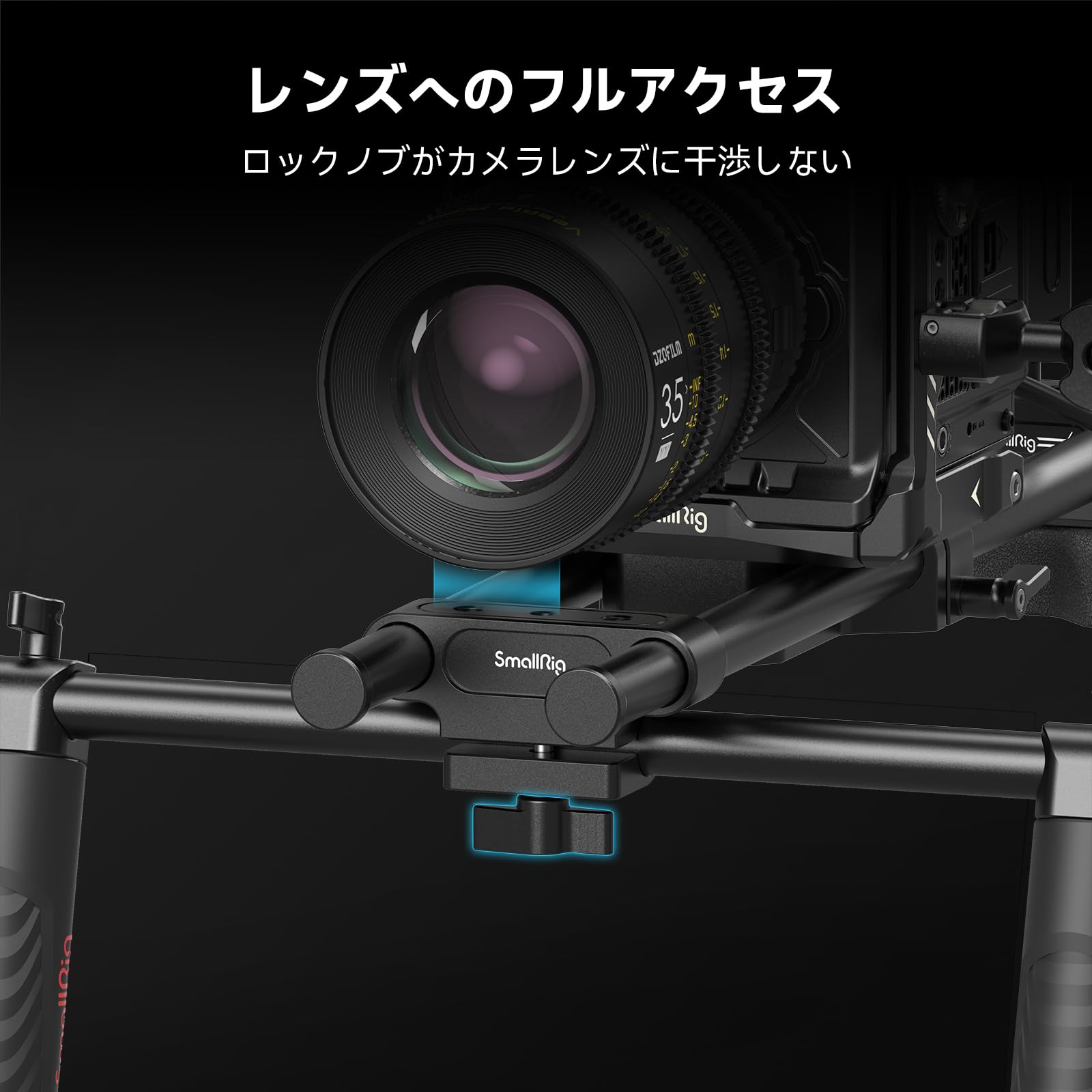 Amazon | SmallRig ショルダーパッドキット デュアルハンドグリップ