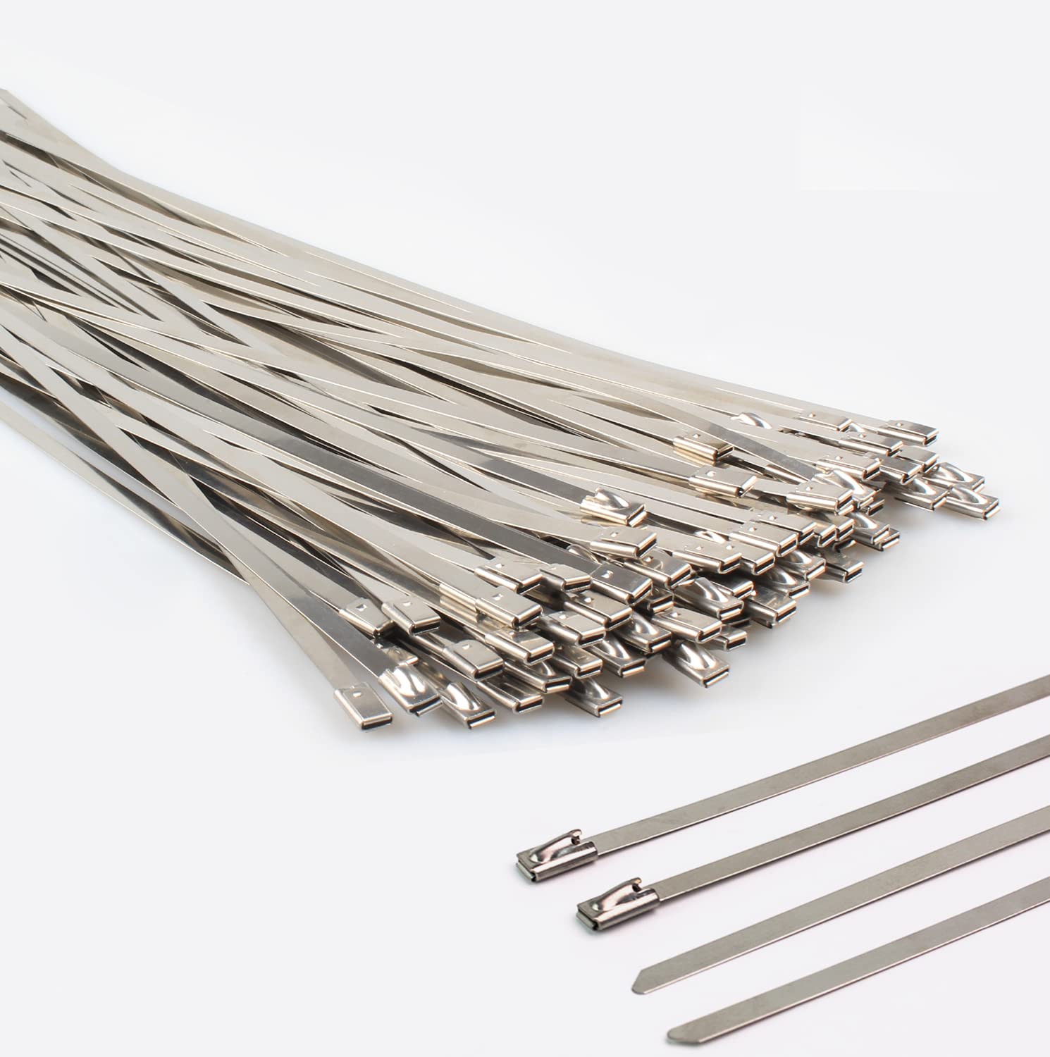 Amazon.com: LUBAN Metal zip ties 12 inch, heavy duty 304 stainless