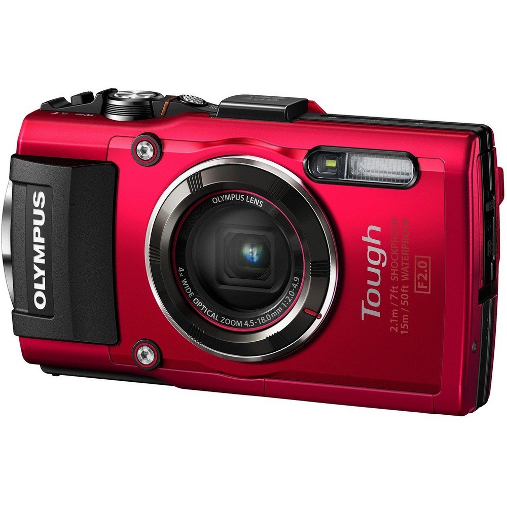 Amazon.co.jp: OLYMPUS Digital Camera Tough TG-5 Red 12 MP CMOS F2