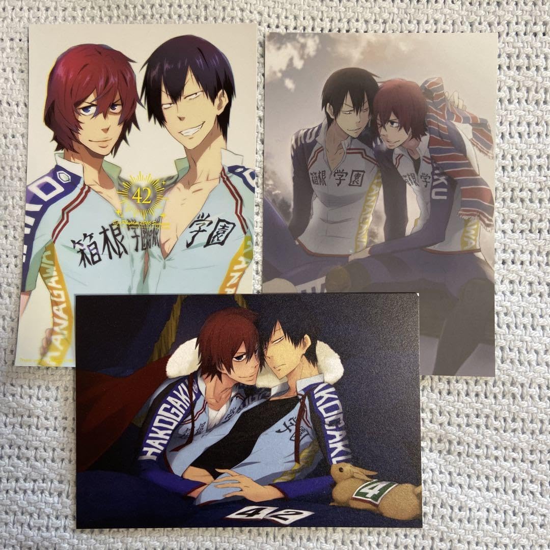 Amazon.co.jp: 弱虫ペダル 新開隼人 荒北靖友 イラストカード : おもちゃ