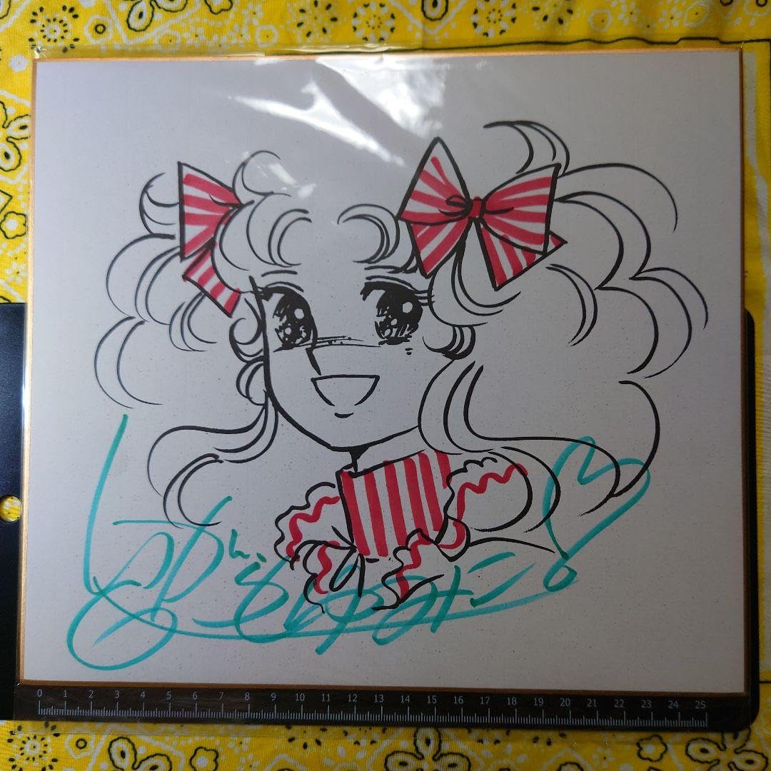 Amazon.co.jp: キャンディキャンディ いがらしゆみこ サイン色紙 東映