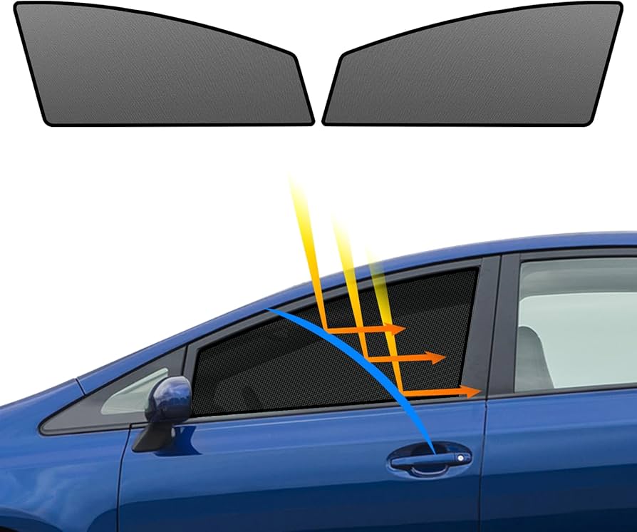 Amazon | BLUESEATEC トヨタ プリウス 30系 遮光 メッシュカーテン