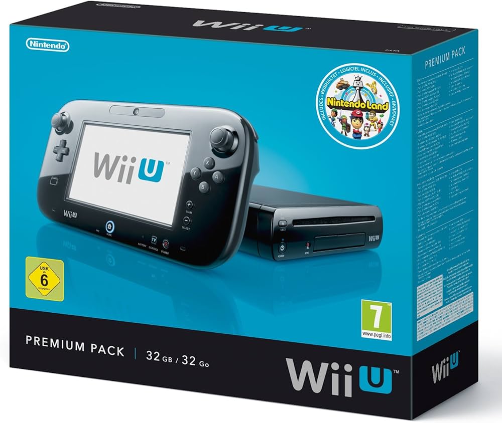 Amazon.com: Wii U Console Premium Black (Renewed)