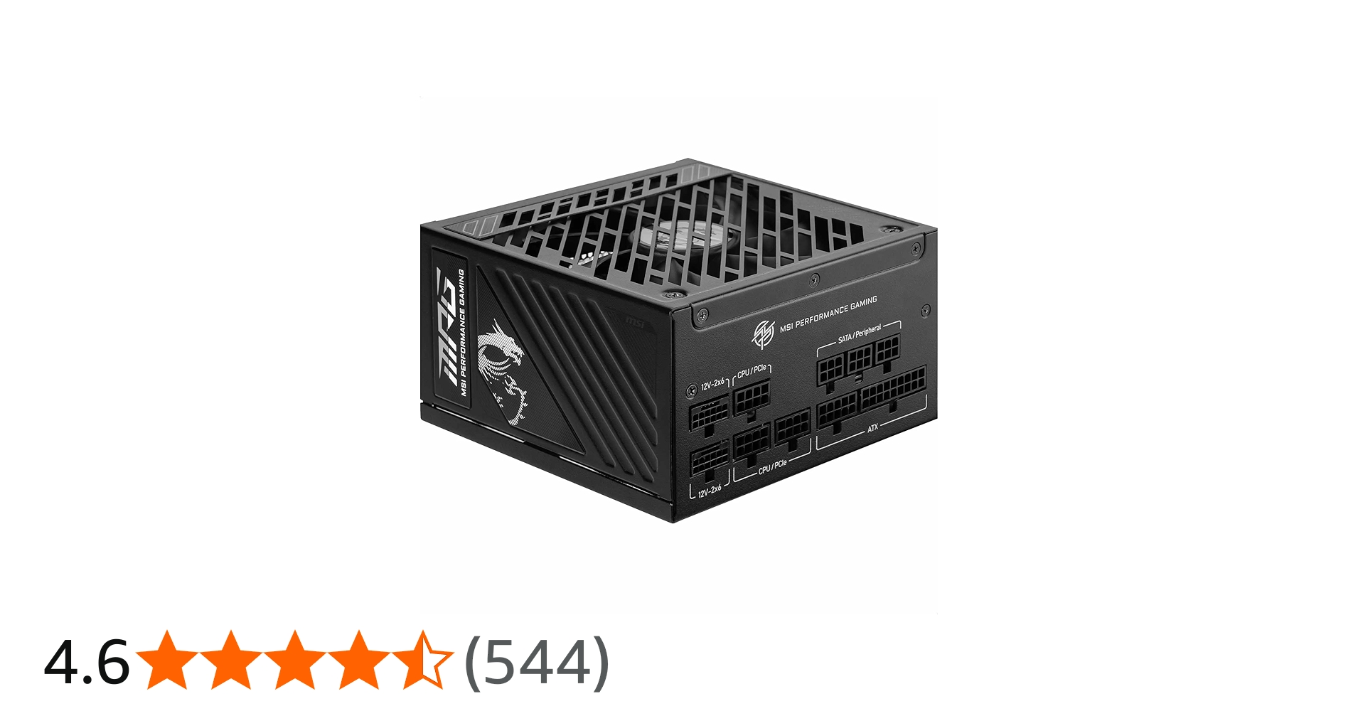 Amazon | MSI MPG A1000GS PCIE5 PC電源ユニット 1000W ATX3.1/PCIe