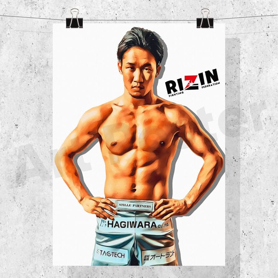 RIZIN×クレマス オリジナルAIポスター 9枚セット RIZIN×クレマス
