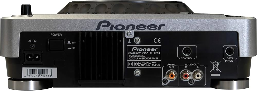 Pioneer CDJ-800 MK2 Personal CD player Silver - CD players (115 dB