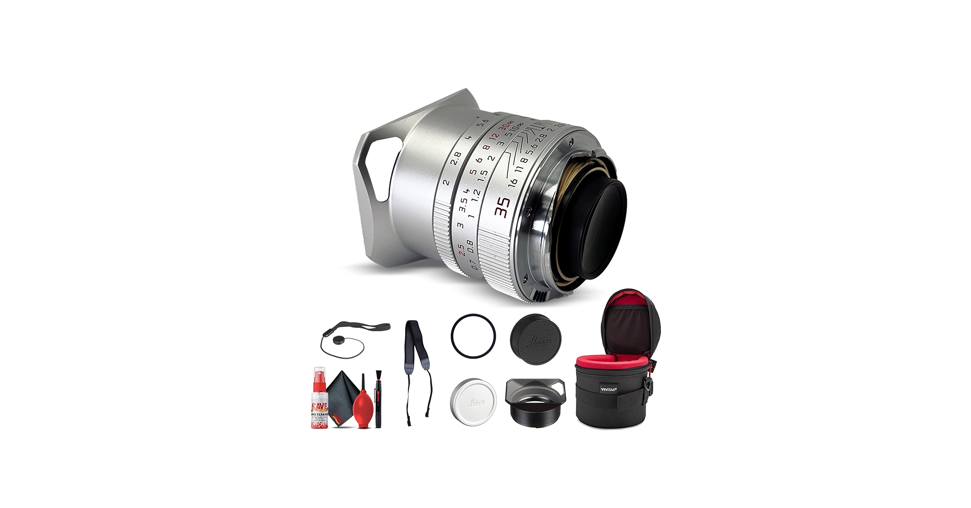 Amazon.com : Leica Summicron-M 35mm f/2 ASPH. Lens - Silver (11674
