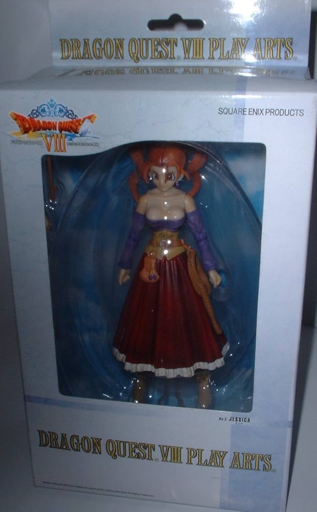 Amazon.co.jp: ドラゴンクエストVIII PLAY ARTS ゼシカ (PVC塗装済み