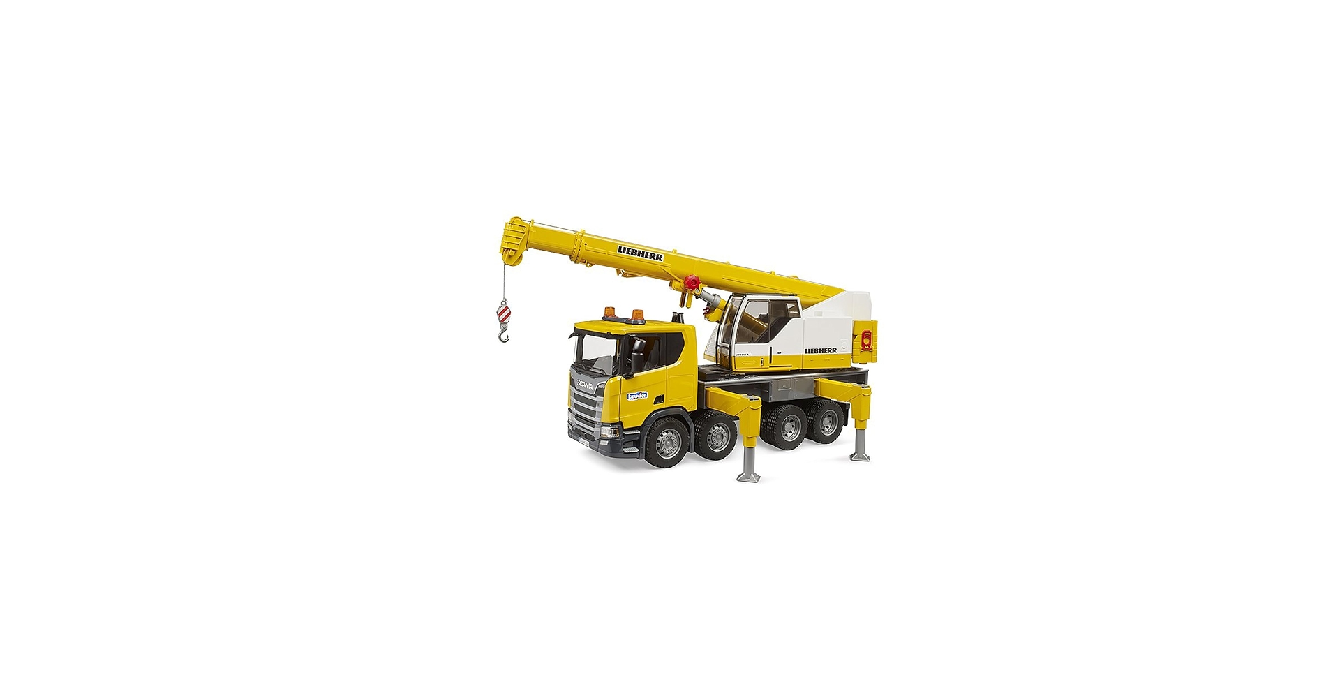 Amazon.com: Bruder 03571 Scania Super 560R Liebherr Crane Truck w