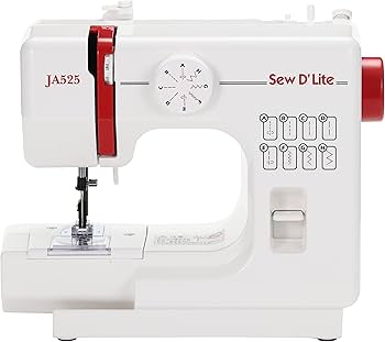 Amazon | ジャノメ コンパクト電動ミシン 【sew D`Lite】 JA525