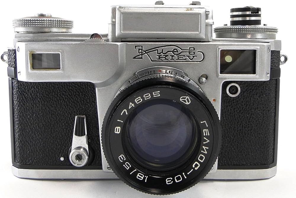 Amazon.co.jp: kiev-4 m 4ロシアContax RF 35 mmカメラhelios-103 53