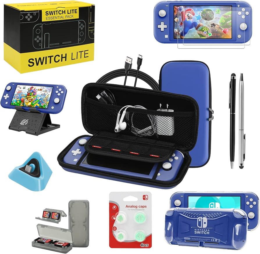 Amazon.com: Switch Lite Accessories Bundle, Kit with Carrying Case