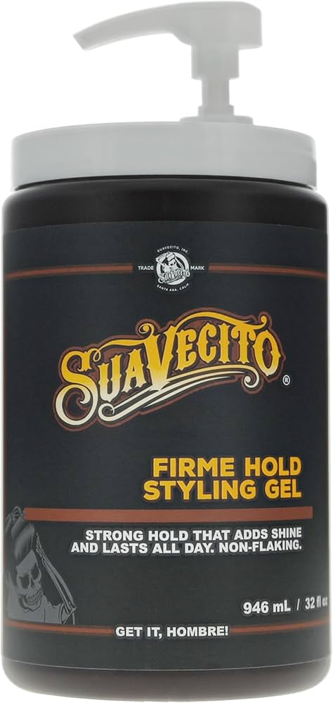 Amazon.com: Suavecito Firme (Strong) Hold Styling Hair Gel 32 oz