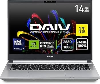 Amazon.co.jp: mouse 【RTX 4060搭載 / 3年保証】 クリエイター ノート