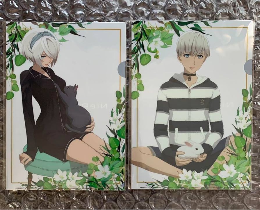 Amazon.co.jp: ニーアオートマタ 2B 9S クリアファイル A4サイズ