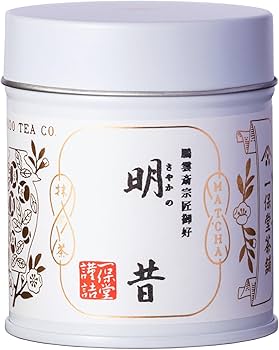 Amazon | 一保堂茶舗 抹茶 明昔40g缶 | 一保堂茶舗 | 抹茶 通販
