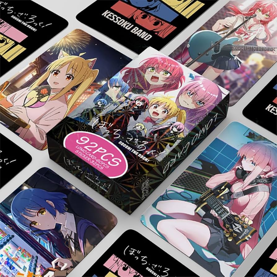 Amazon.co.jp: 92枚セット ぼっち・ざ・ろっく カード シール トレカ