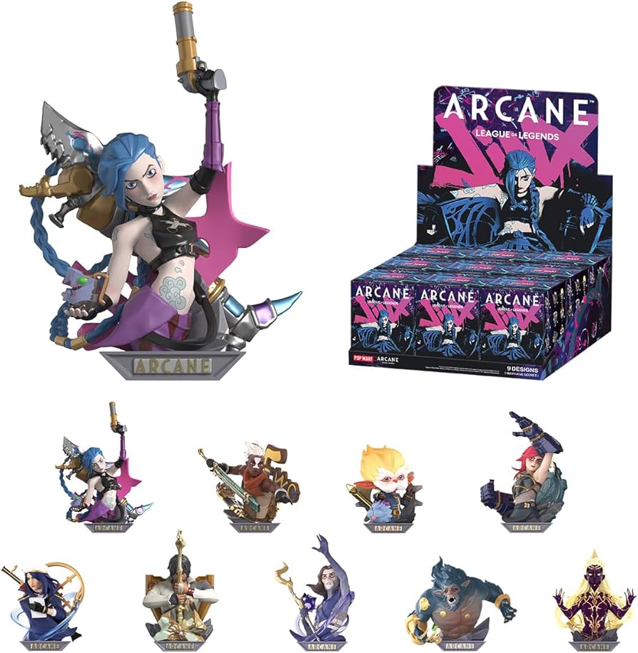 Amazon.co.jp: POP MART League of Legends アーケイン シリーズ 【1