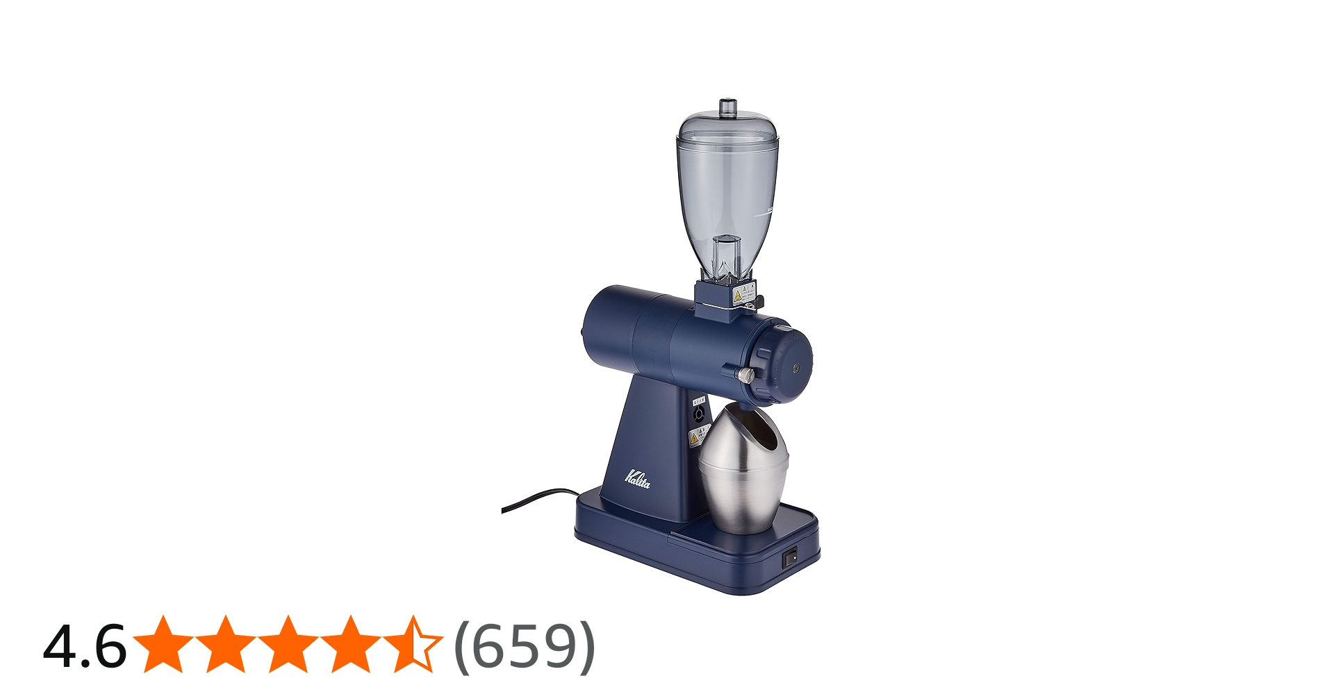 Amazon | カリタ コーヒーミル ネクストG 電動ミル 61092 スモーキー