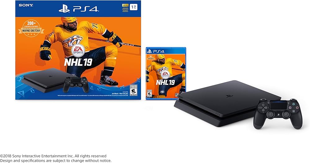 Amazon.com: Sony PlayStation 4 1TB Slim - NHL 19 Bundle Edition
