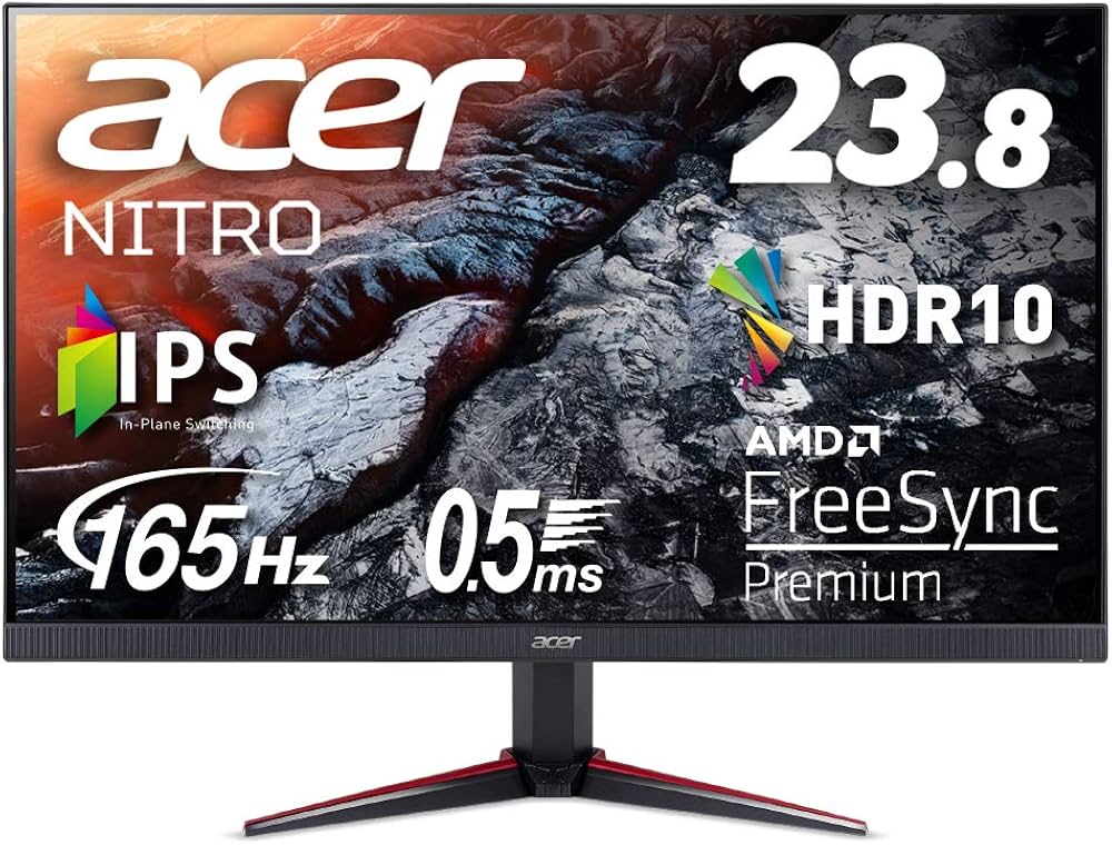 Amazon.co.jp: Acer ゲーミングモニター Nitro VG240YSbmiipfx 23.8