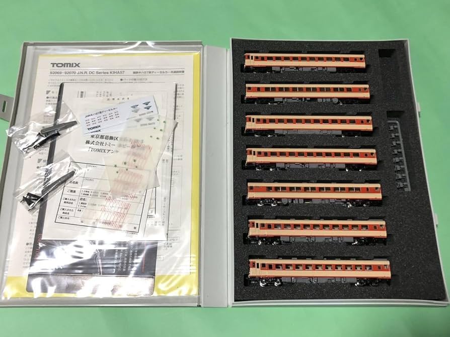 Amazon | 92069 92070碓氷峠 キハ57 基本+増結 7両セット 国鉄 急行