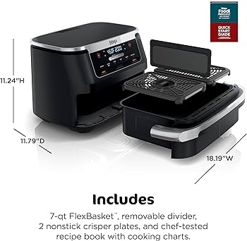 Amazon.com: Ninja Foodi Air Fryer | 6-in-1 with 7-QT MegaZone