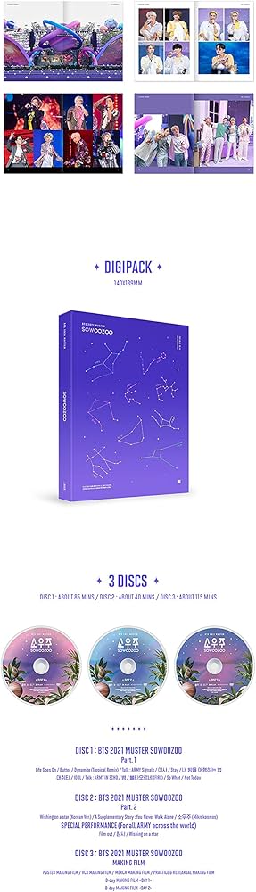 Amazon.com: BTS - 2021 MUSTER SOWOOZOO DVD + Free Gift : Movies & TV