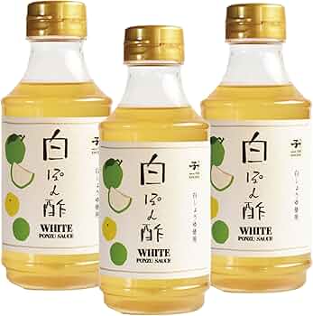 Amazon.co.jp: キノエネ醤油 白ぽん酢 300ml ×3本セット 家事ヤロウ
