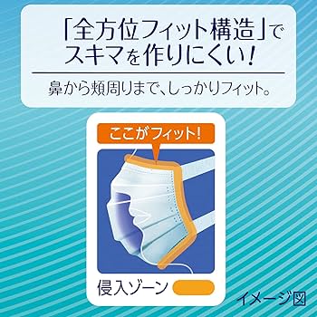 Amazon.co.jp: 超快適マスク (日本製 PM2.5対応) プリ-ツタイプ ふつう