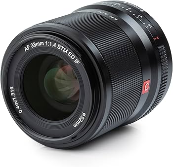 Amazon.co.jp: VILTROX AF 33mm F1.4 Zマウント 単焦点 広角レンズ APS