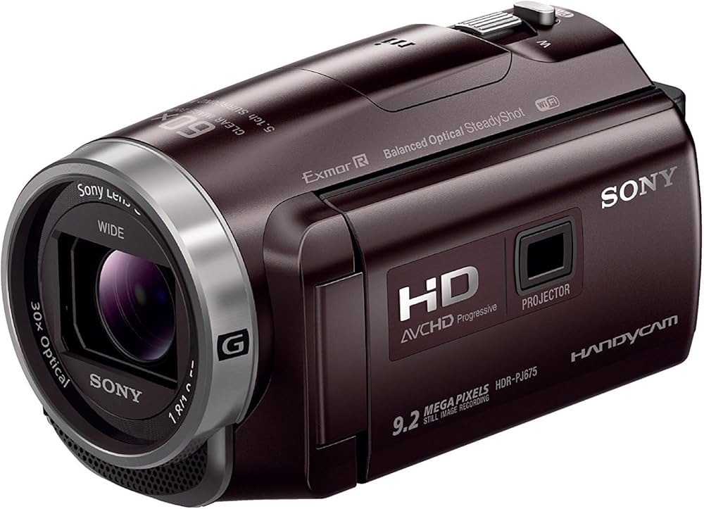 Amazon | SONY ビデオカメラ HDR-PJ675 32GB 光学30倍 ボルドー