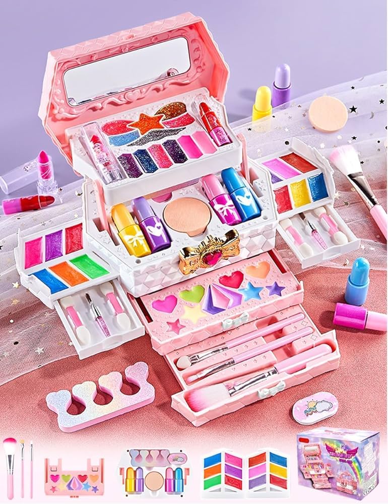 Amazon | Opard 水で落ちる！ かわいいメイクセット女の子