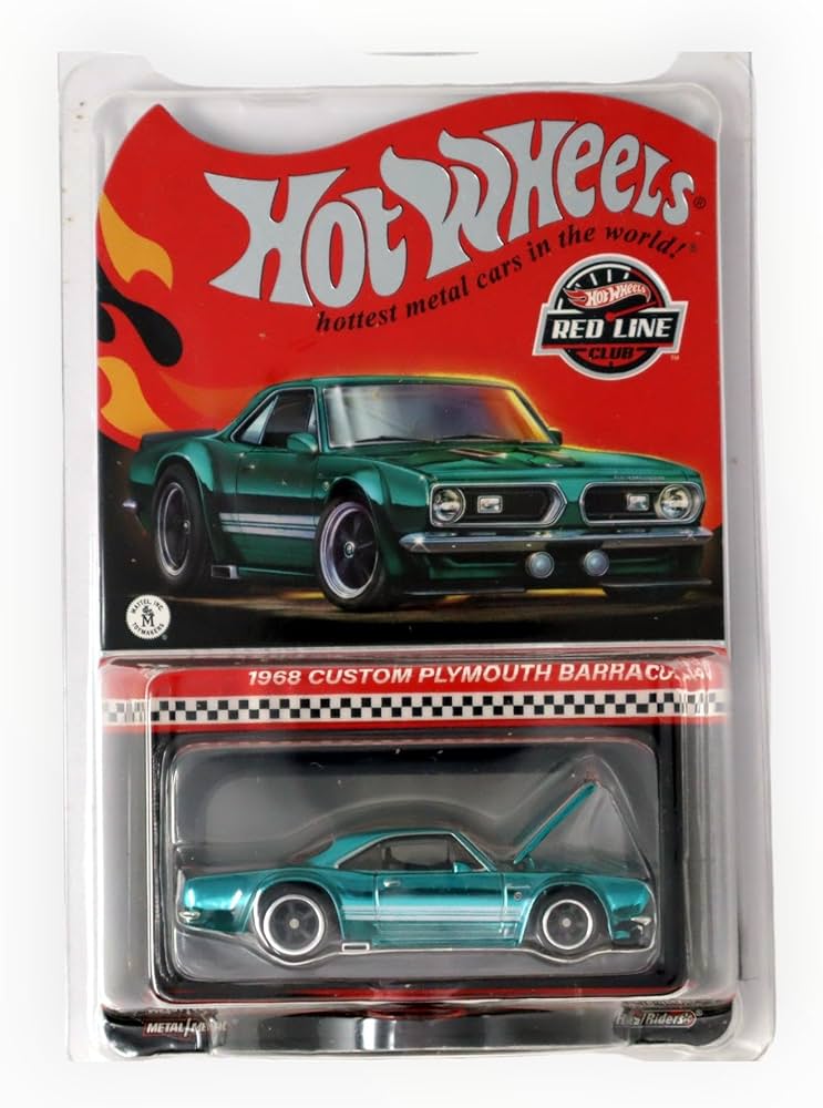 Amazon.com: Hot Wheels 1968 Custom Plymouth Barracuda - RLC (2024