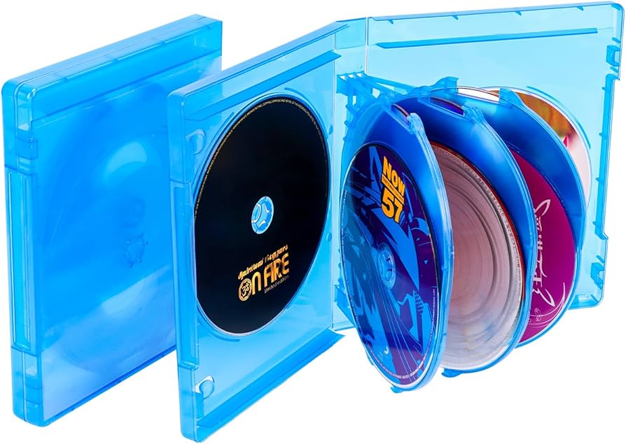 Amazon.com: BOATISLE Blu-ray/DVD/CD Multi Case 8 Tray (Holds 8