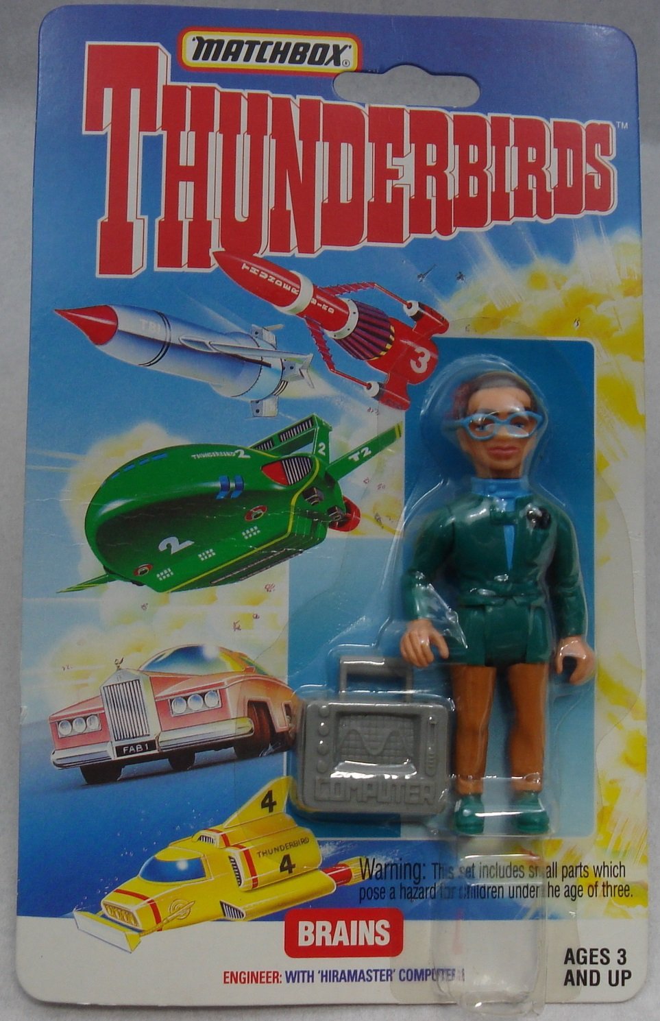 Amazon.co.jp: Matchbox Thunderbirds Series Brains Action Figure