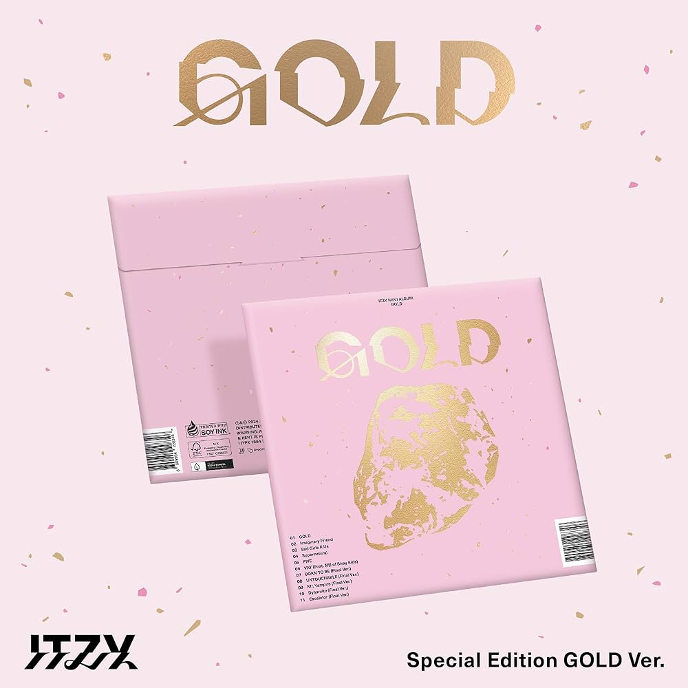 Amazon.co.jp: ITZY [GOLD SPECIAL EDITION (GOLD / Imaginary Friend