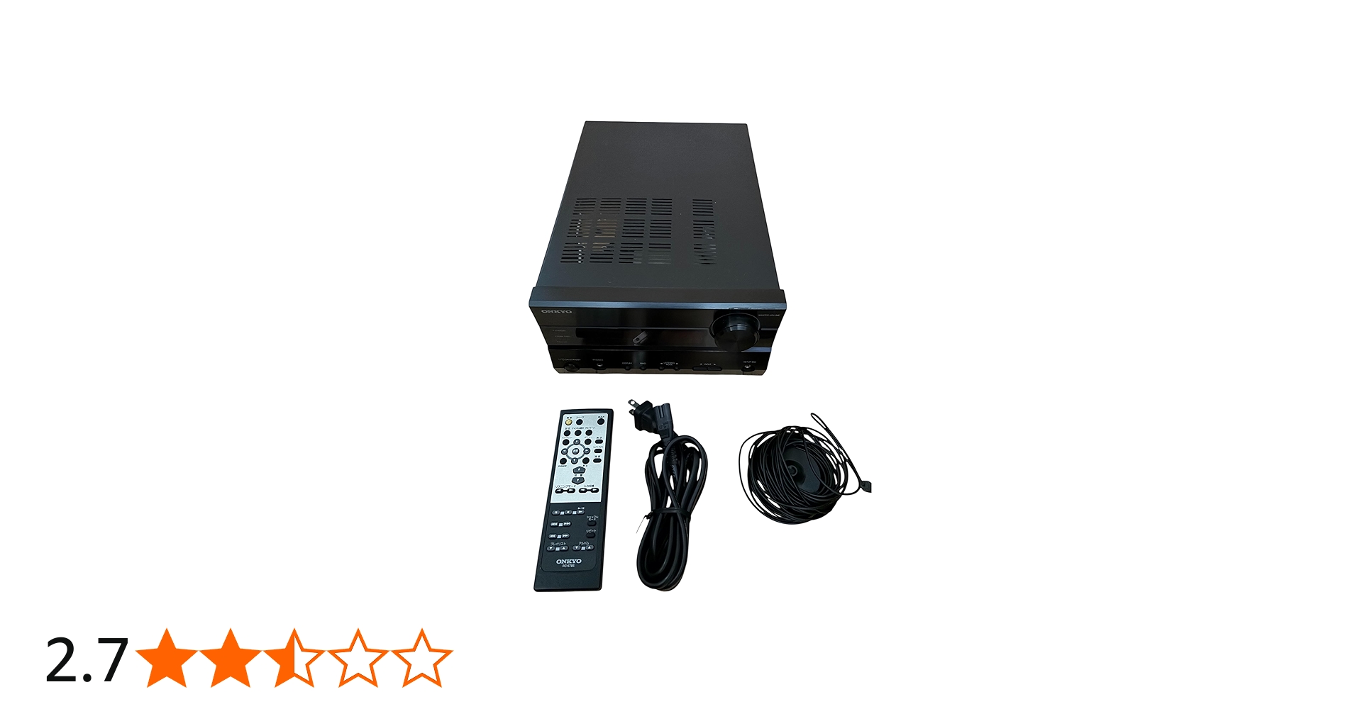 Amazon.co.jp: ONKYO 5.1ch対応AVセンター 最大出力30W×5 SA-205HDX(B