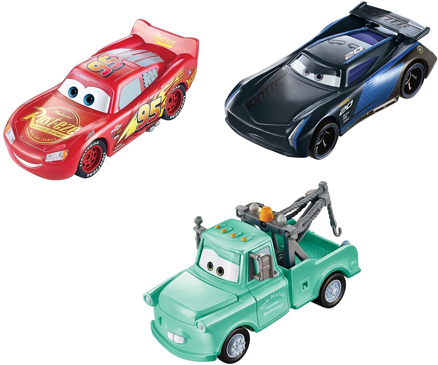 Amazon | Disney カーズ マテル Cars カラーチェンジ ミニカー 3個